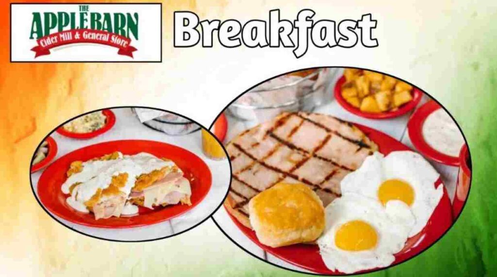Apple Barn Breakfast Menu
