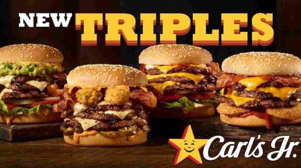 Carl's Jr. Triple Burgers