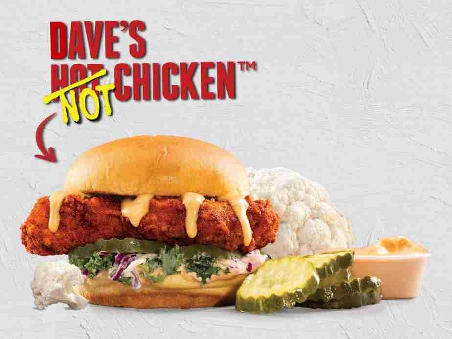 Dave’s Hot Chicken Menu