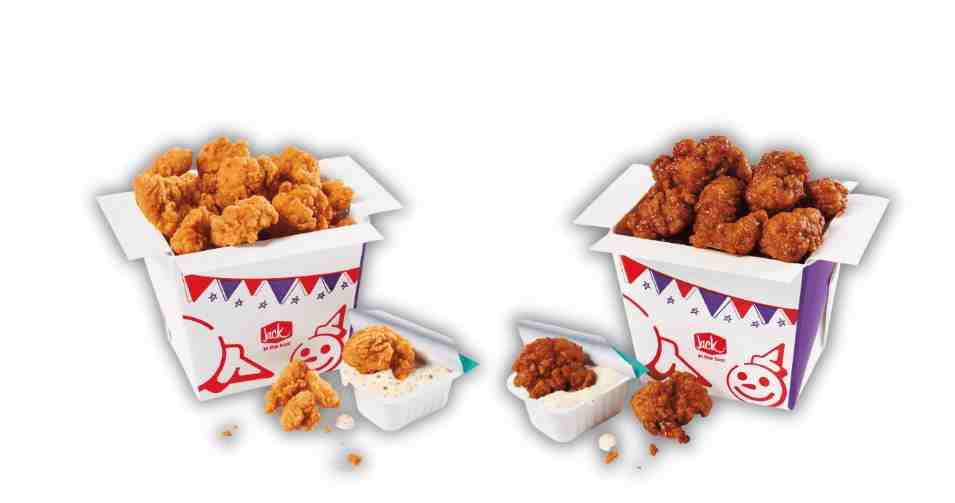 Jack in the Box BBQ Potato Chip Popcorn Chicken