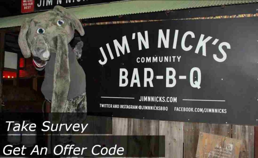 Jim ‘N Nick’s Feedback Survey