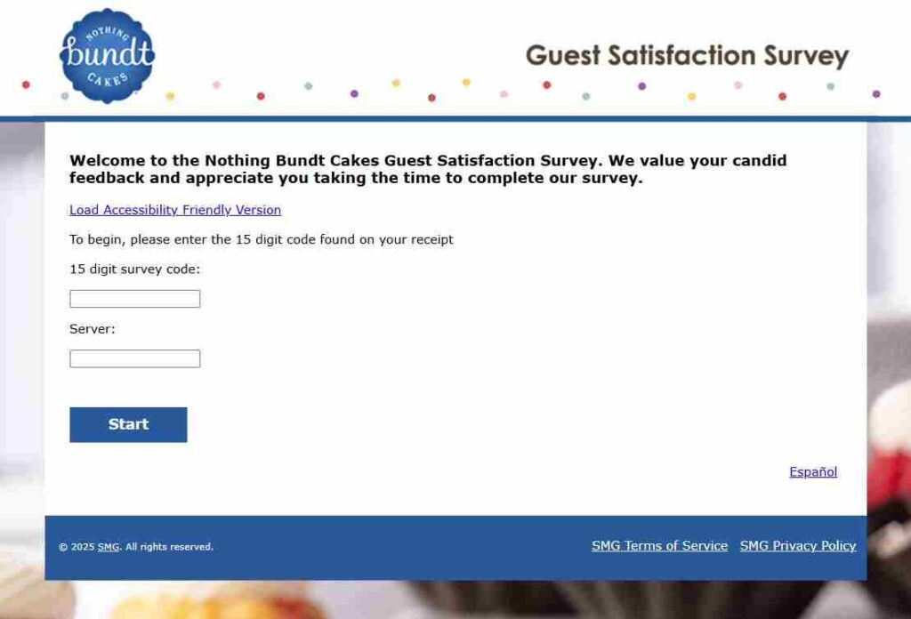 Nothing Bundt Cakes Survey