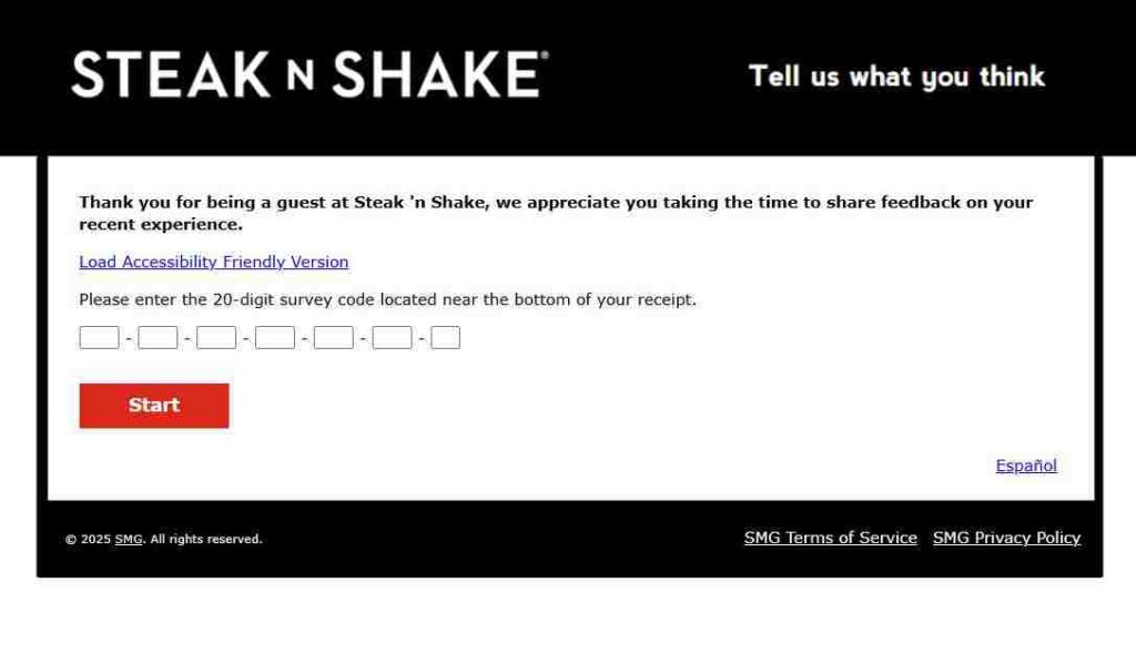 Steak ‘n Shake Survey