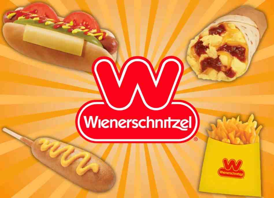 Wienerschnitzel menu