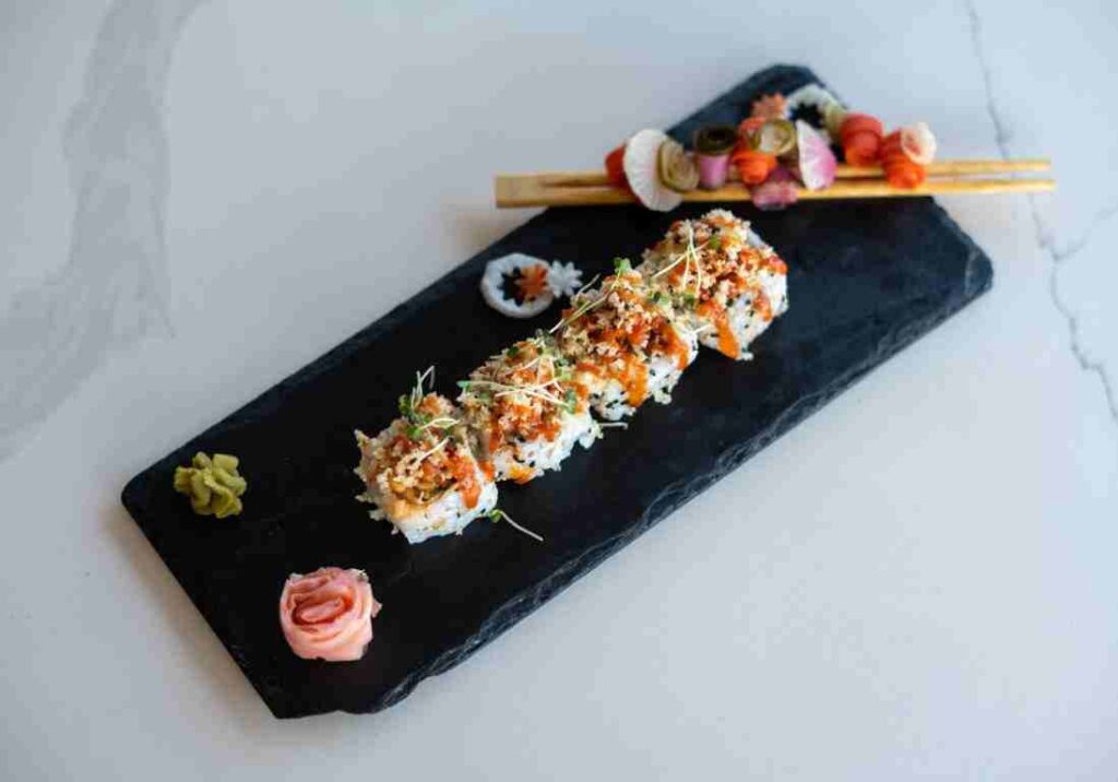 Zing Japanese Fusion menu