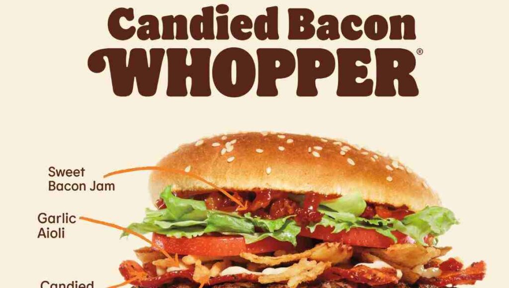 burger king candied bacon whopper