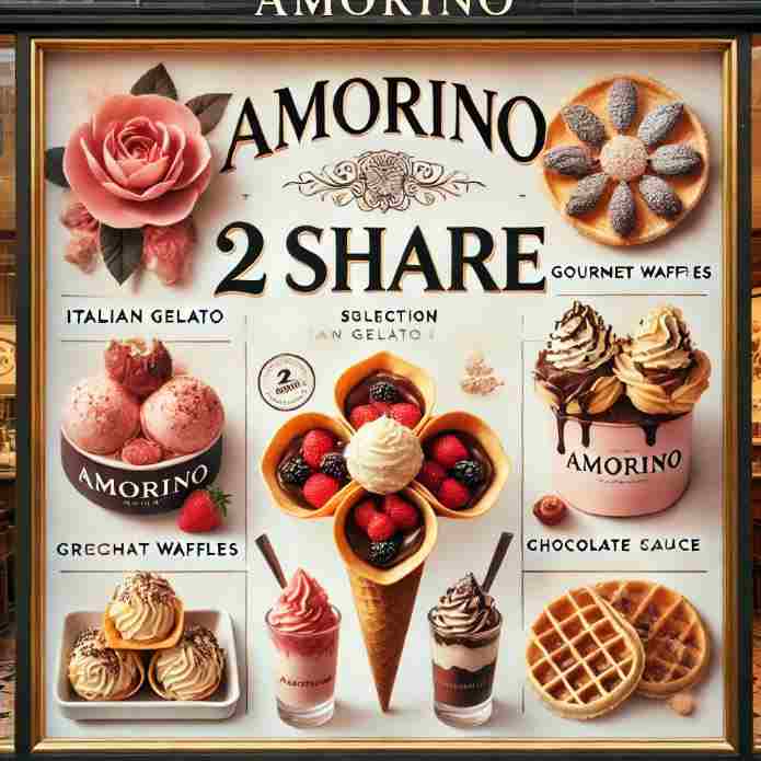 Amorino Menu