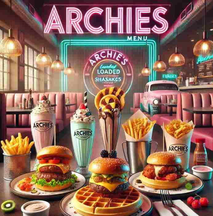 Archie’s menu