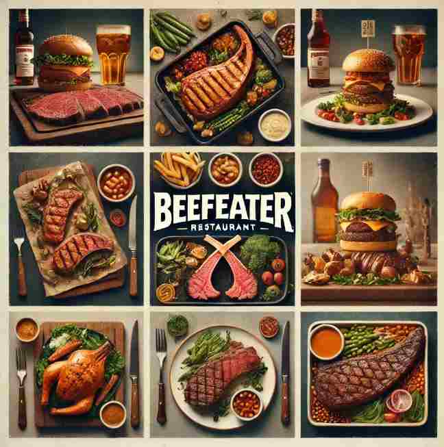 Beefeater Menu Prices UK
