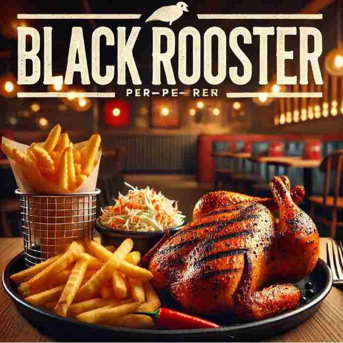 Black Rooster Menu UK