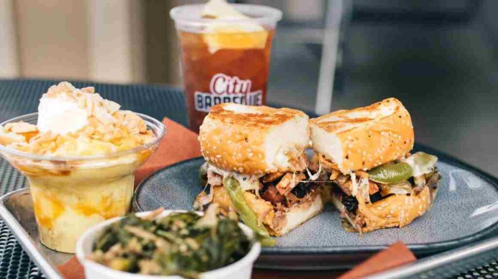 City Barbeque menu