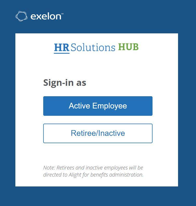Exelon MyHR