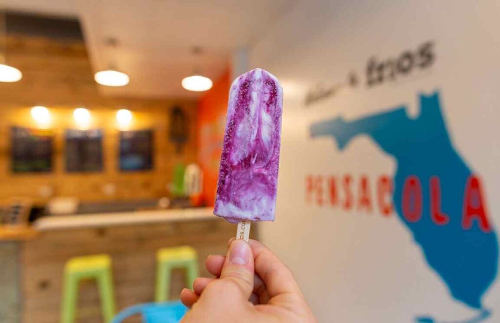 Frios Gourmet Pops Menu