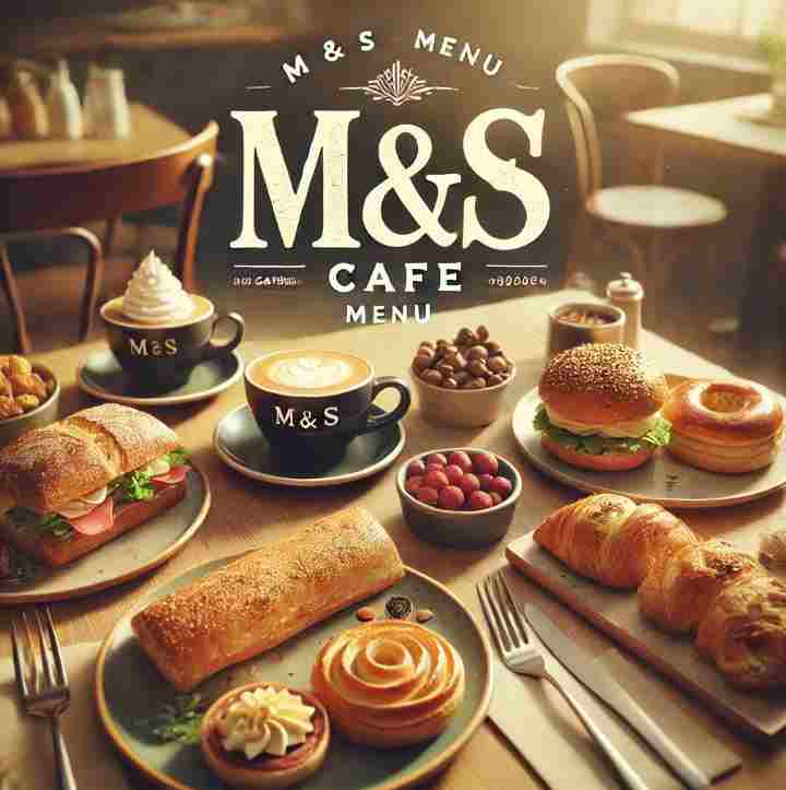 M&S Café menu