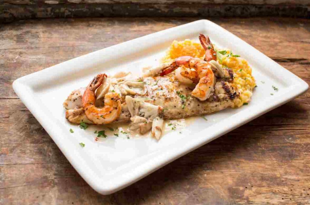 Pappadeaux Senior Menu with prices