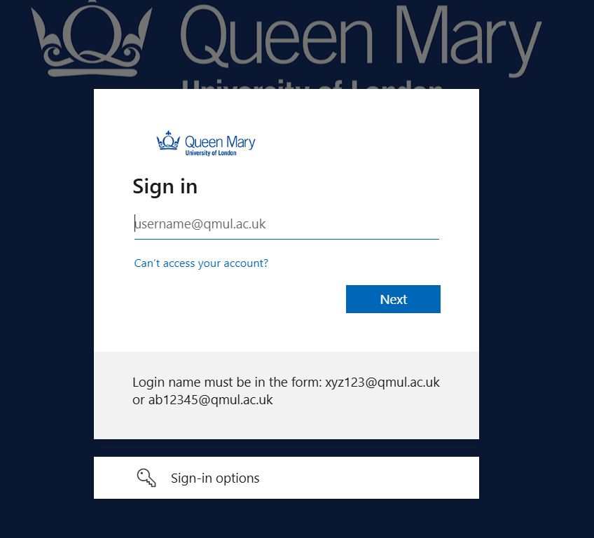 QMUL MyHR