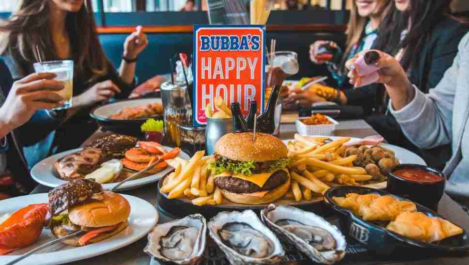 bubba’s 33 happy hour menu with prices